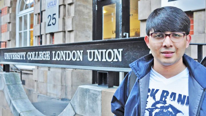 Alipak Banerjee, Masters candidate, University College of London, on being from the maiden batch of his college, his high-profile internships and plans for the future