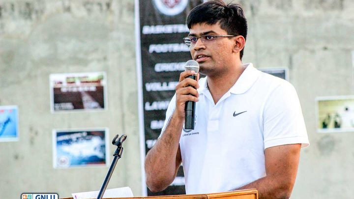 Varun Chauhan, Law Graduate, GNU, on being the batch topper, a sports enthusiast and receiving a PPO from AMSS