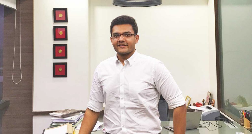 Jaimin Dave, Graduate from Institute of Law, Nirma University, on beginning his practice at Gujarat High Court