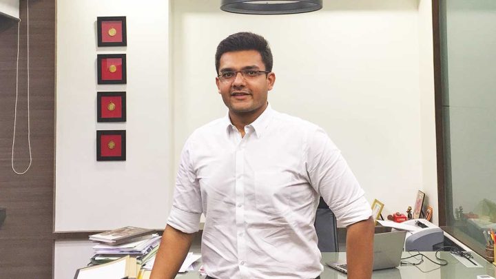 Jaimin Dave, Graduate from Institute of Law, Nirma University, on beginning his practice at Gujarat High Court