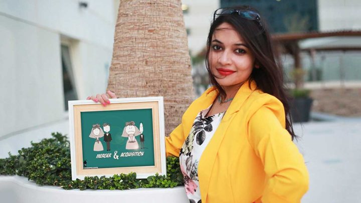 Shubhi Sharma, Freelance Social Media Expert, Cartoonist on law school and pursuing LL.M from King&#8217;s College, London