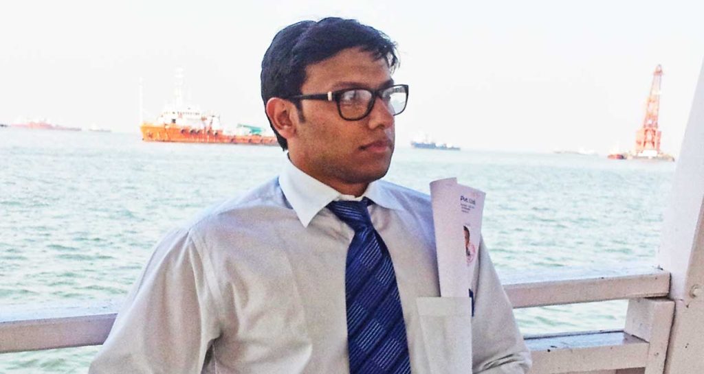 Aloy Das Mahapatra on interning abroad, working at Bose & Mitra & Co. and Scorpio Marine Management (I) Pvt. Ltd. and setting up an independent practice