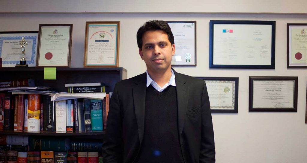 Shashank Garg, Partner, Advani & Co., on being a first generation lawyer, and his experience in litigation, arbitration, and commercial law