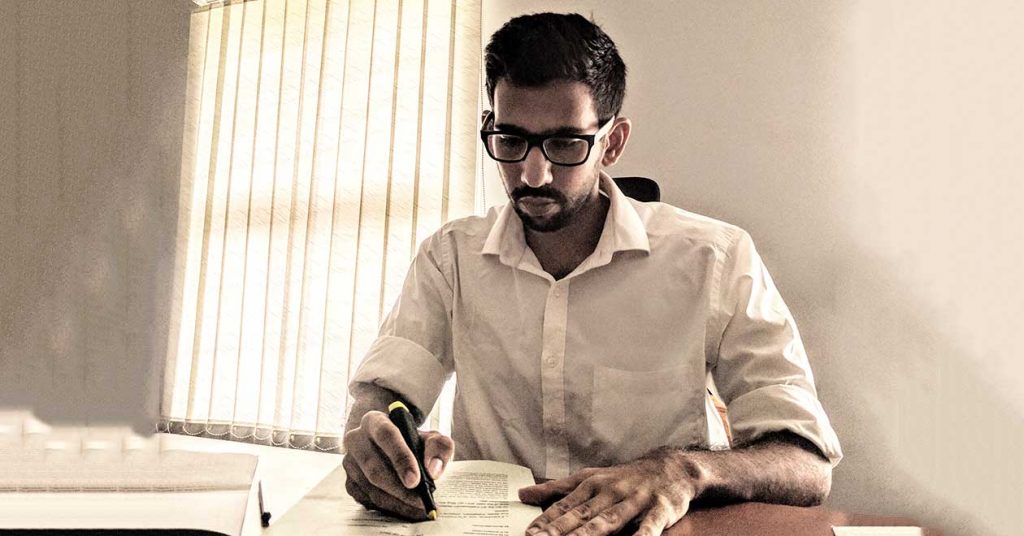 Deepak Narayanan, LL.M. from Queen Mary University, member at Chartered Institute of Arbitrators, UK and on his journey as a legal practitioner