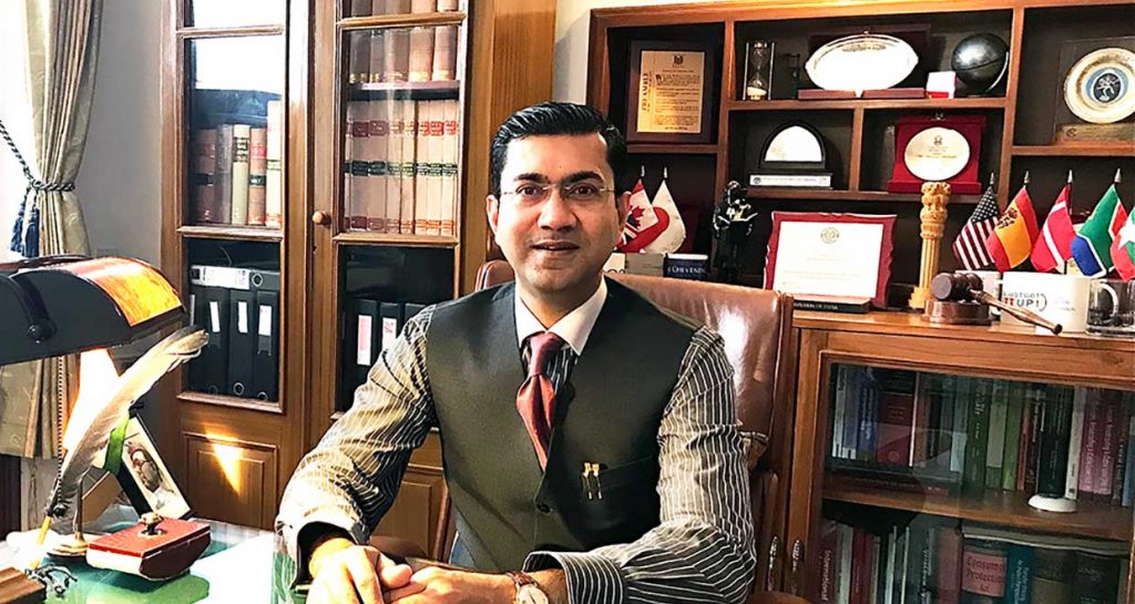 Santanu Mukherjee, Founder, Ex Lege Chambers, and his involvement in multilateral negotiations at the global level