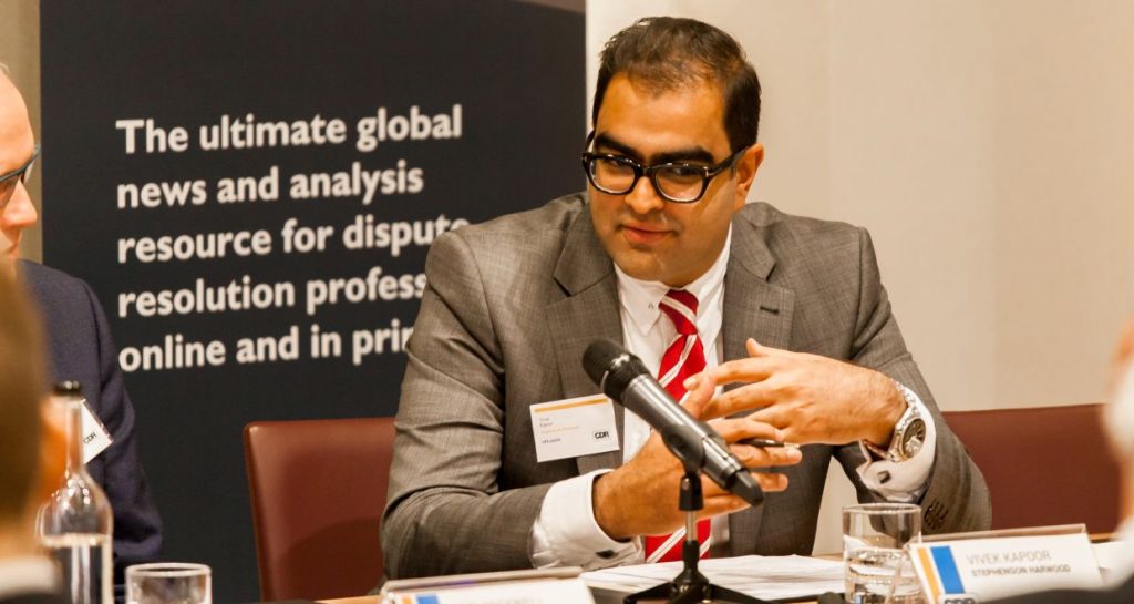 Vivek Kapoor, International Disputes Lawyer, Stephenson Harwood on LLM from Northwestern University and a career in International arbitration